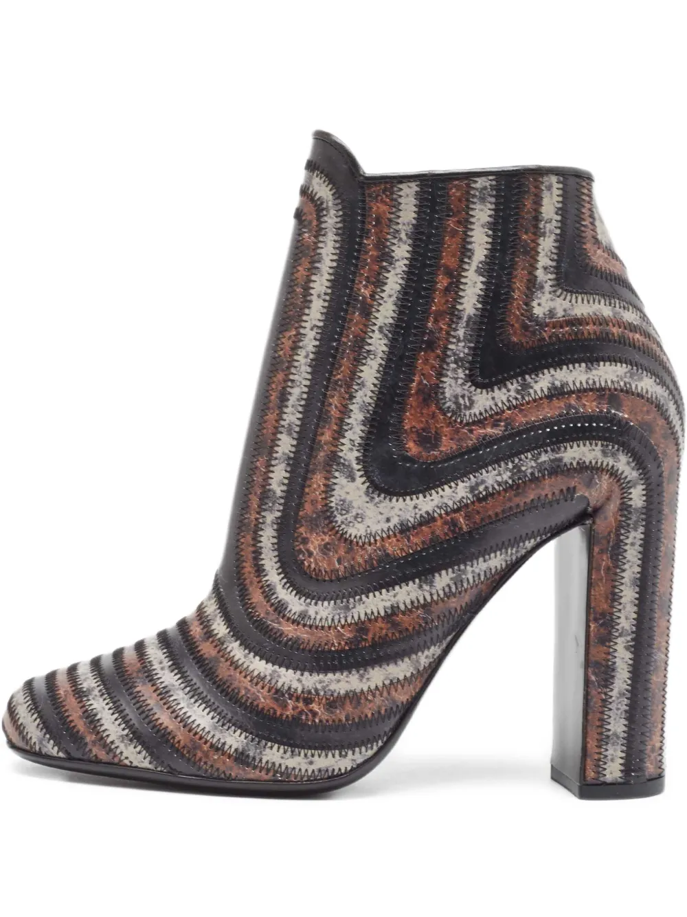 Ferragamo Pre-Owned botines con tacón de 120mm | negro | Image 1