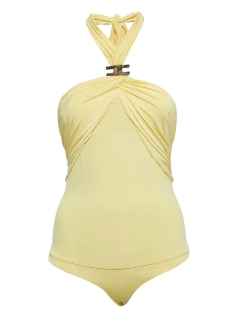Elisabetta Franchi twisted halter body