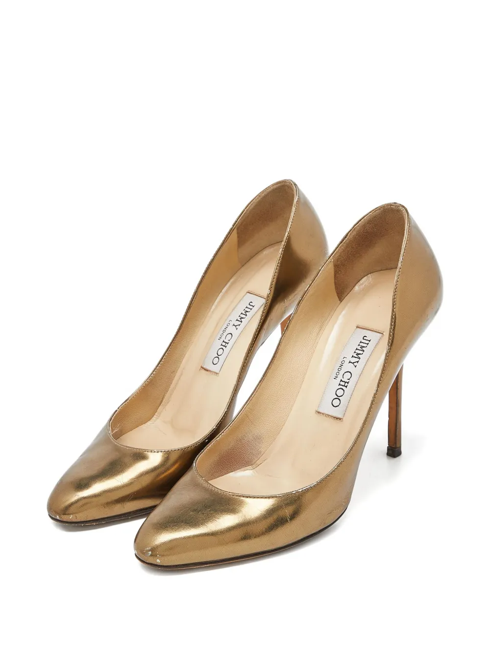 Jimmy Choo Pre-Owned zapatillas Gilbert con tacón de 100mm | Image 2