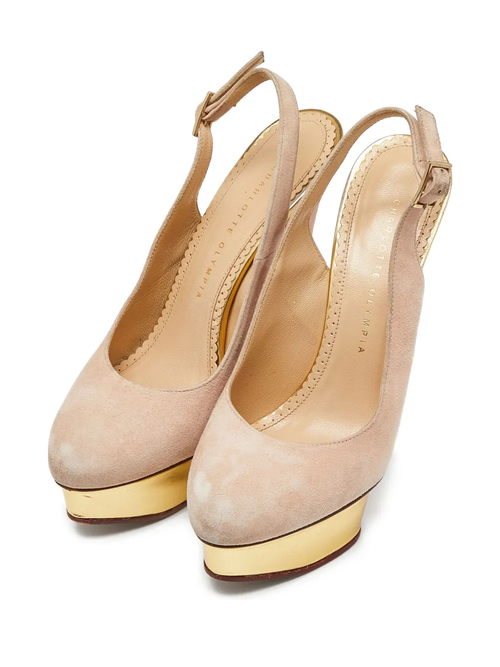 Charlotte Olympia Pre-owned 150mm slingback pumps | Image 2