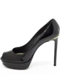 Louis Vuitton Pre-Owned platform peep-toe heels - Black