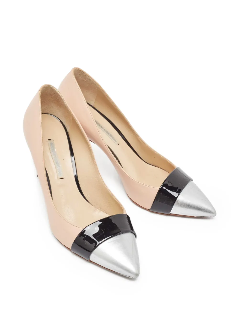 Nicholas Kirkwood pre-owned 75mm leather pumps | Image 2