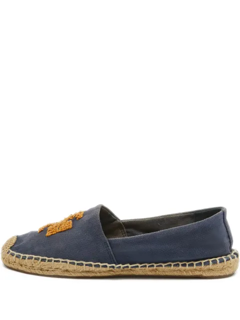 Tory Burch alpargatas de archivo con bordado