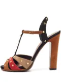 Gucci Pre-Owned 135mm leather sandals - Brown