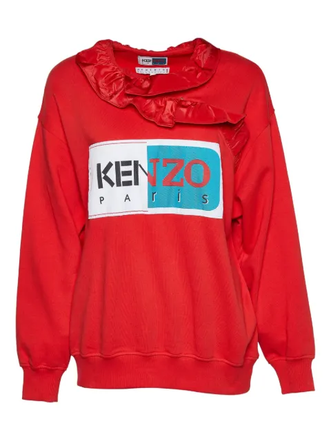 Kenzo Pre-Owned sudadera con logo estampado
