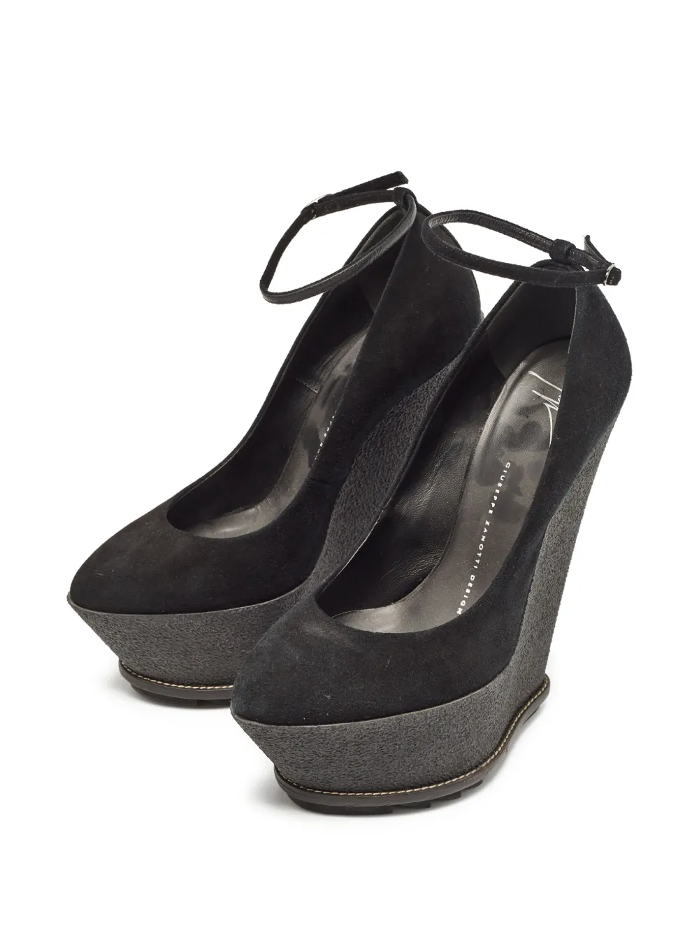 Giuseppe Zanotti Vintage Pre-owned 160 mm pumps met sleehak - Zwart