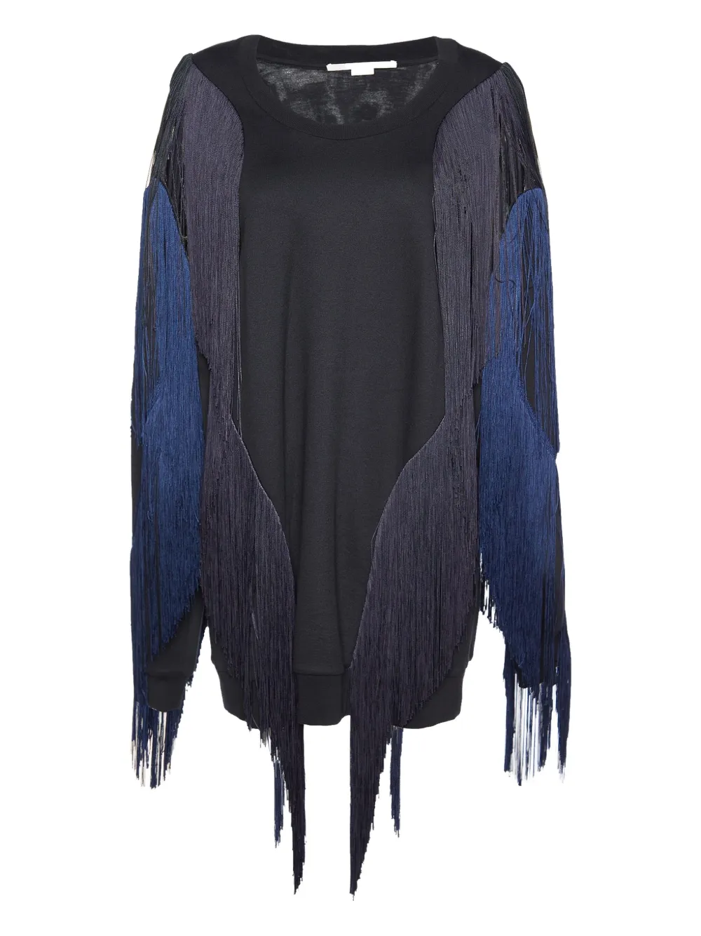 Stella McCartney Pre-Owned fringe-panel dress | Black | Image 1