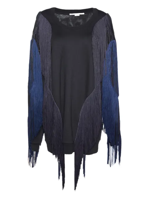 Stella McCartney Pre-Owned vestido con panel de flecos