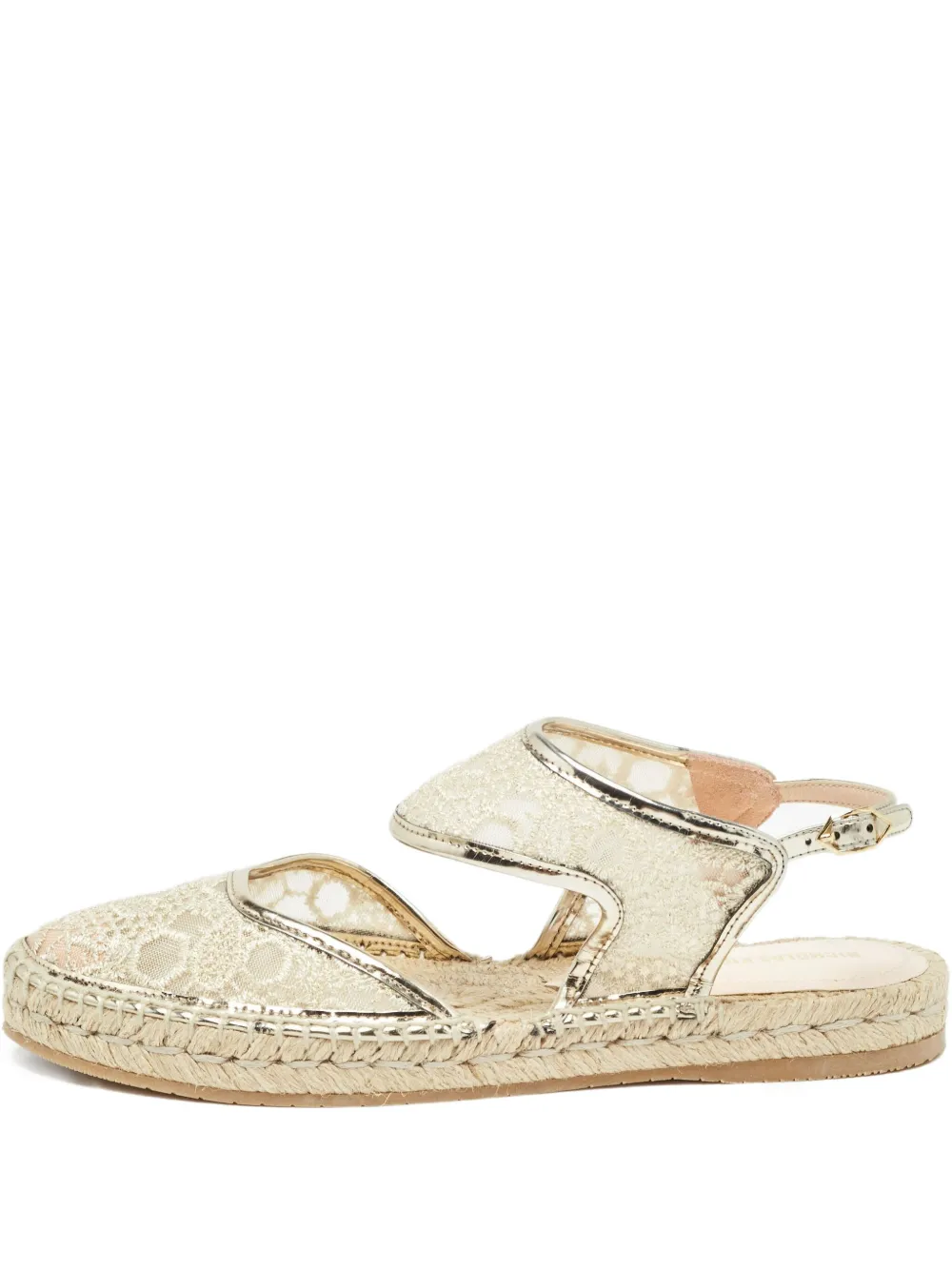 Nicholas Kirkwood pre-owned embroidered espadrilles | Neutrals | Image 1
