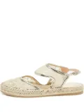 Nicholas Kirkwood pre-owned embroidered espadrilles - Neutrals