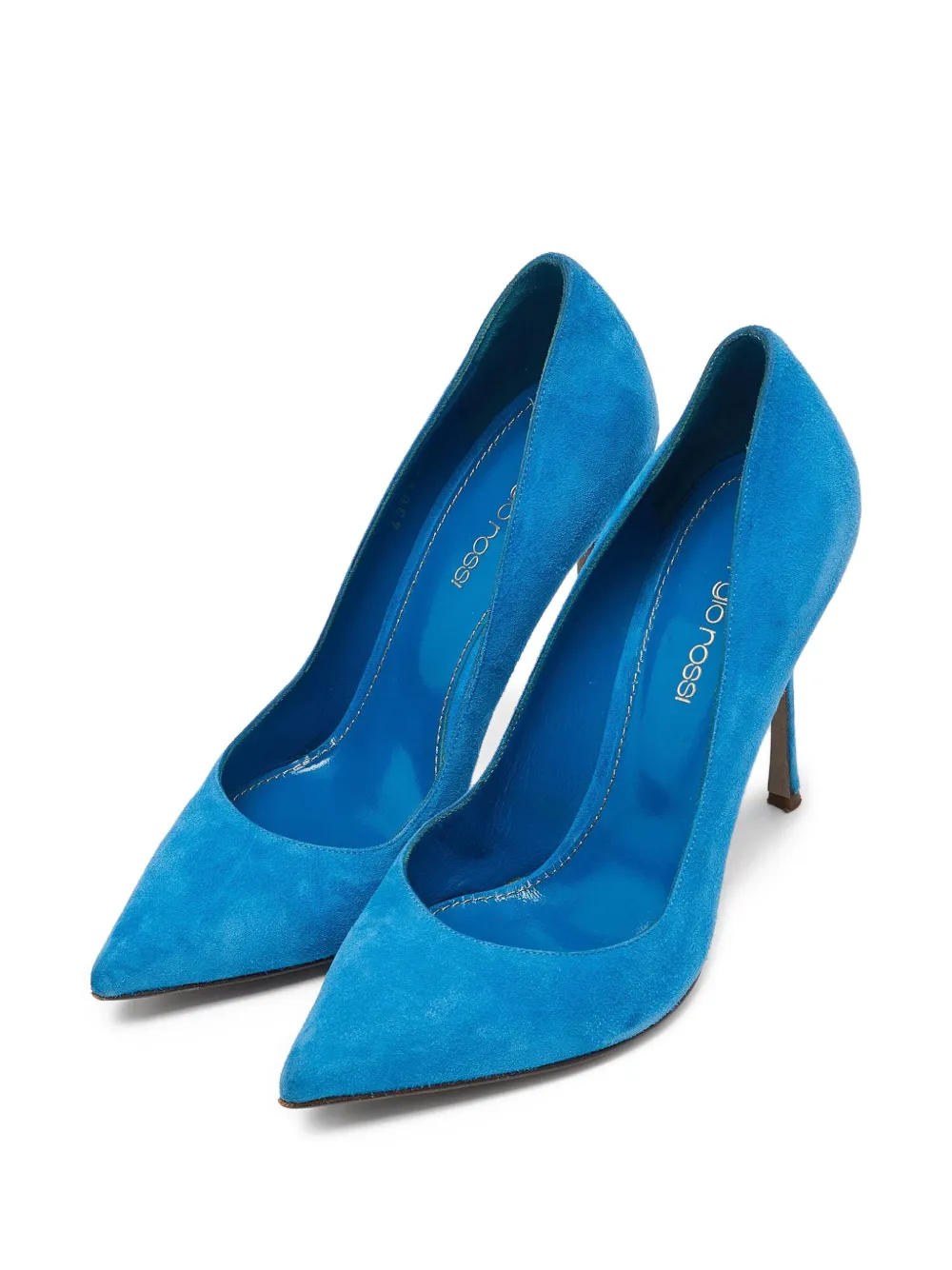 Sergio Rossi Vintage 110mm suede leather pumps | Image 2