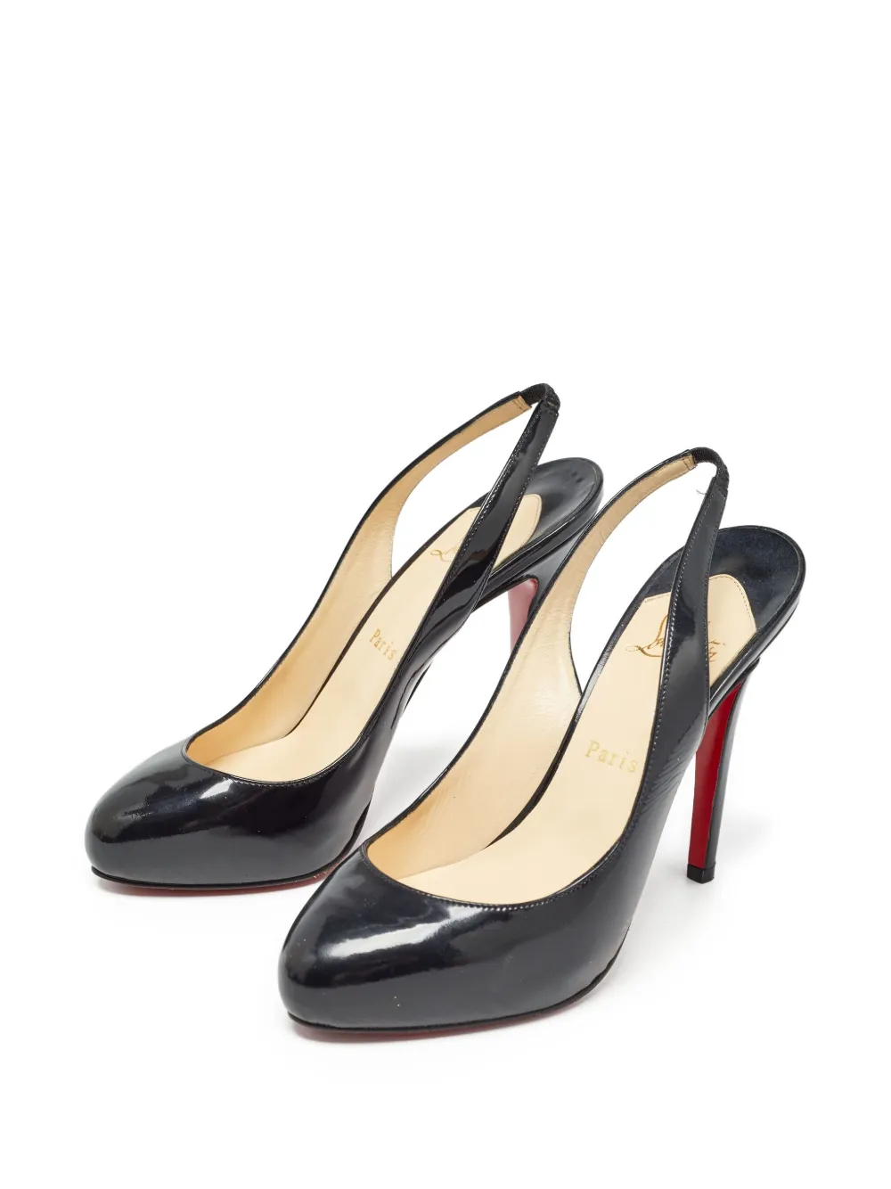 Christian Louboutin Pre-Owned Leren pumps - Zwart