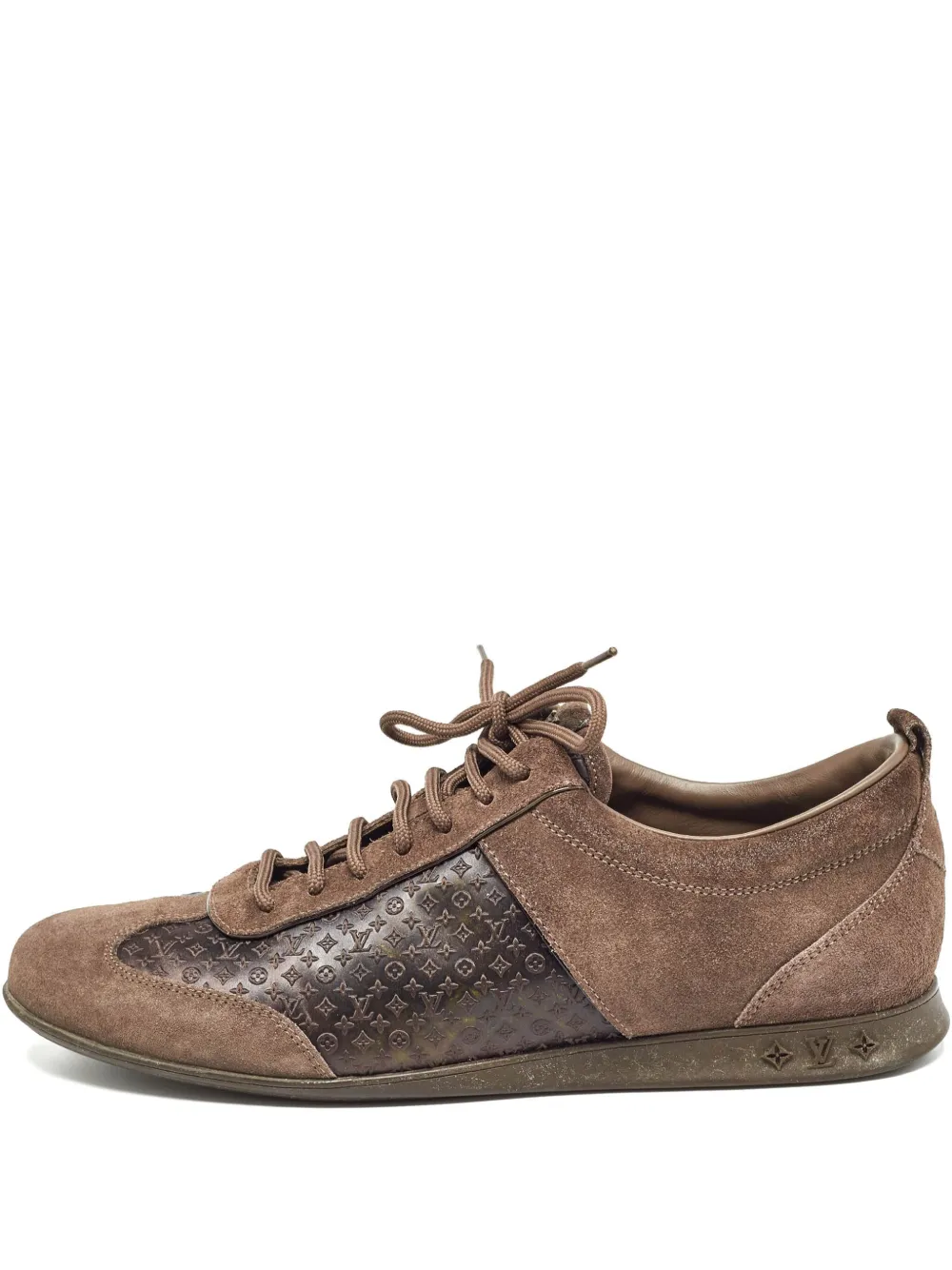 Louis Vuitton Pre-Owned モノグラム スニーカー - ブラウン Louis Vuitton Pre-Owned モノグラム スニーカー - ブラウン