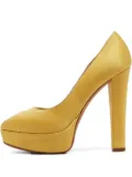 Alexander McQueen Pre-Owned 100mm platform pumps - Yellow