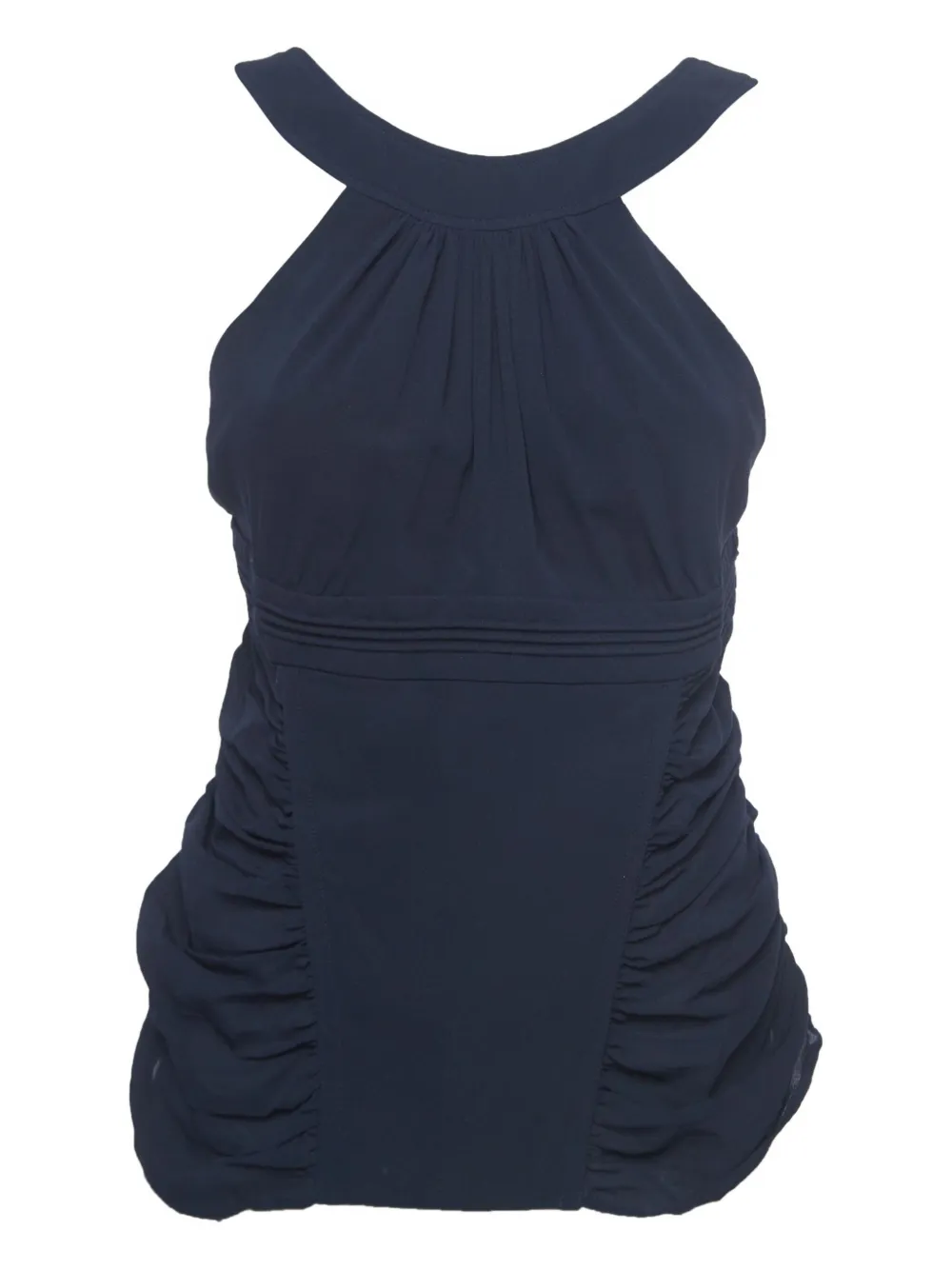 Pre-owned Versace Draped Halterneck Top