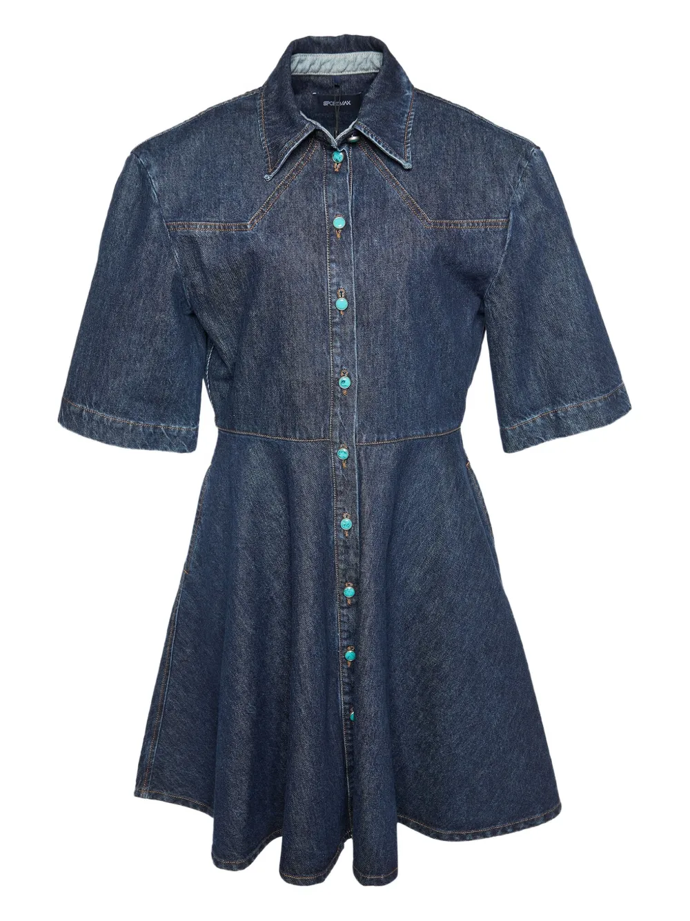 Sportmax Vintage button-down denim dress | Blue | Image 1