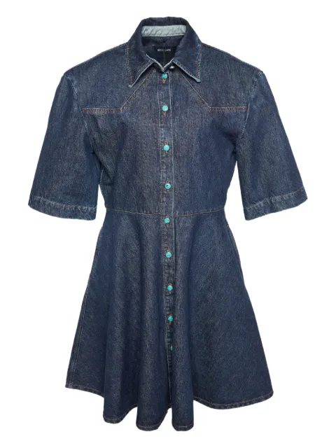 Sportmax Vintage button-down denim dress