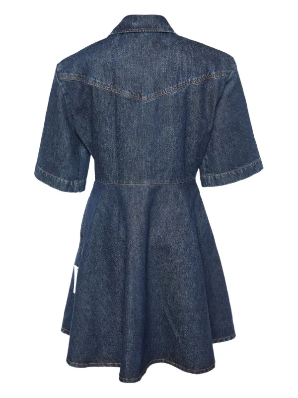sportmax denim dress Sportmax | Woman - Sleeveless denim dress - Midnightblue
