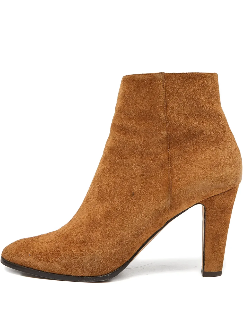 Jimmy Choo Pre-Owned 95mm suede ankle boots | Brown | Image 1