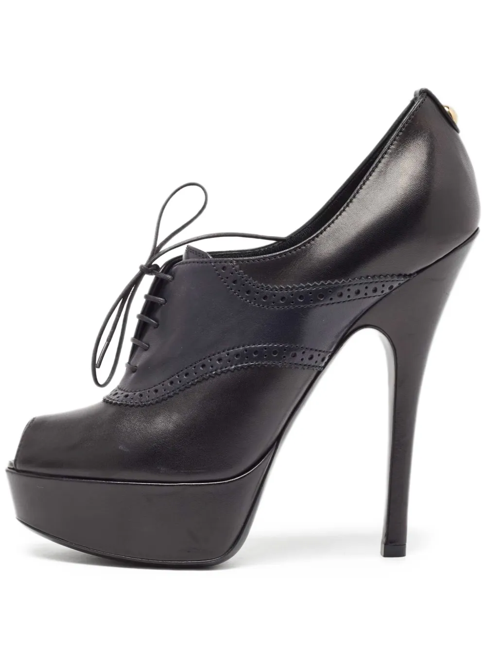 150mm peep-toe platform boots
