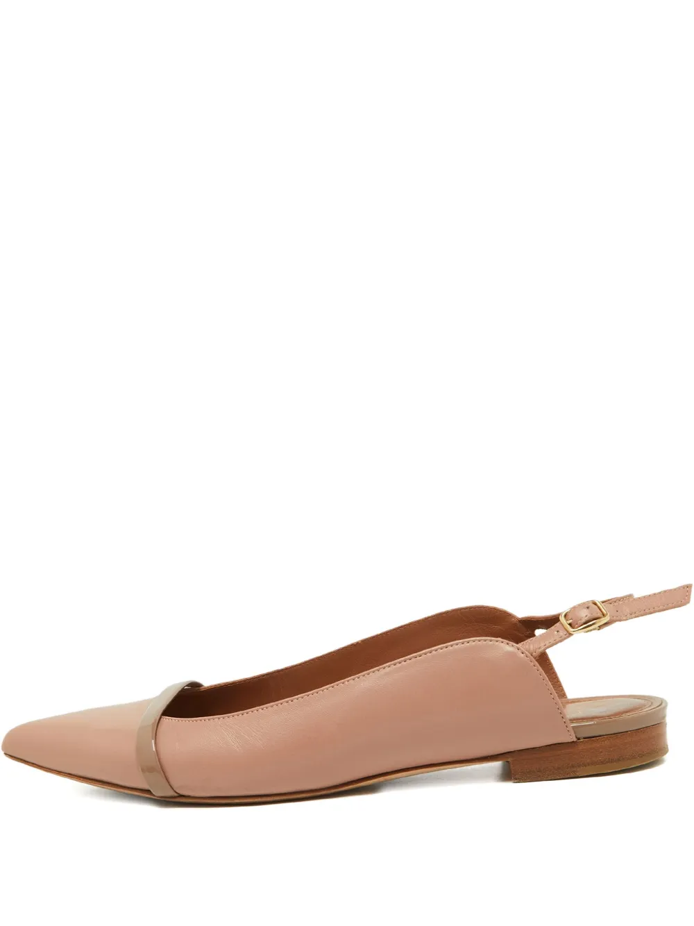 Malone Souliers pre-owned slingback flat pumps | Pink | Image 1