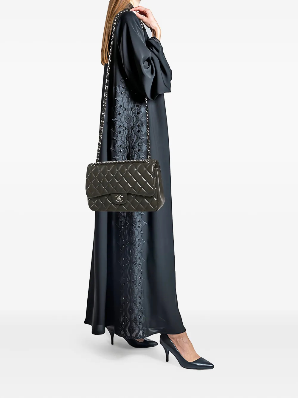 CHANEL Pre-Owned 2012 Jumbo Double Flap shoulder bag | Pre-Owned | Image 2