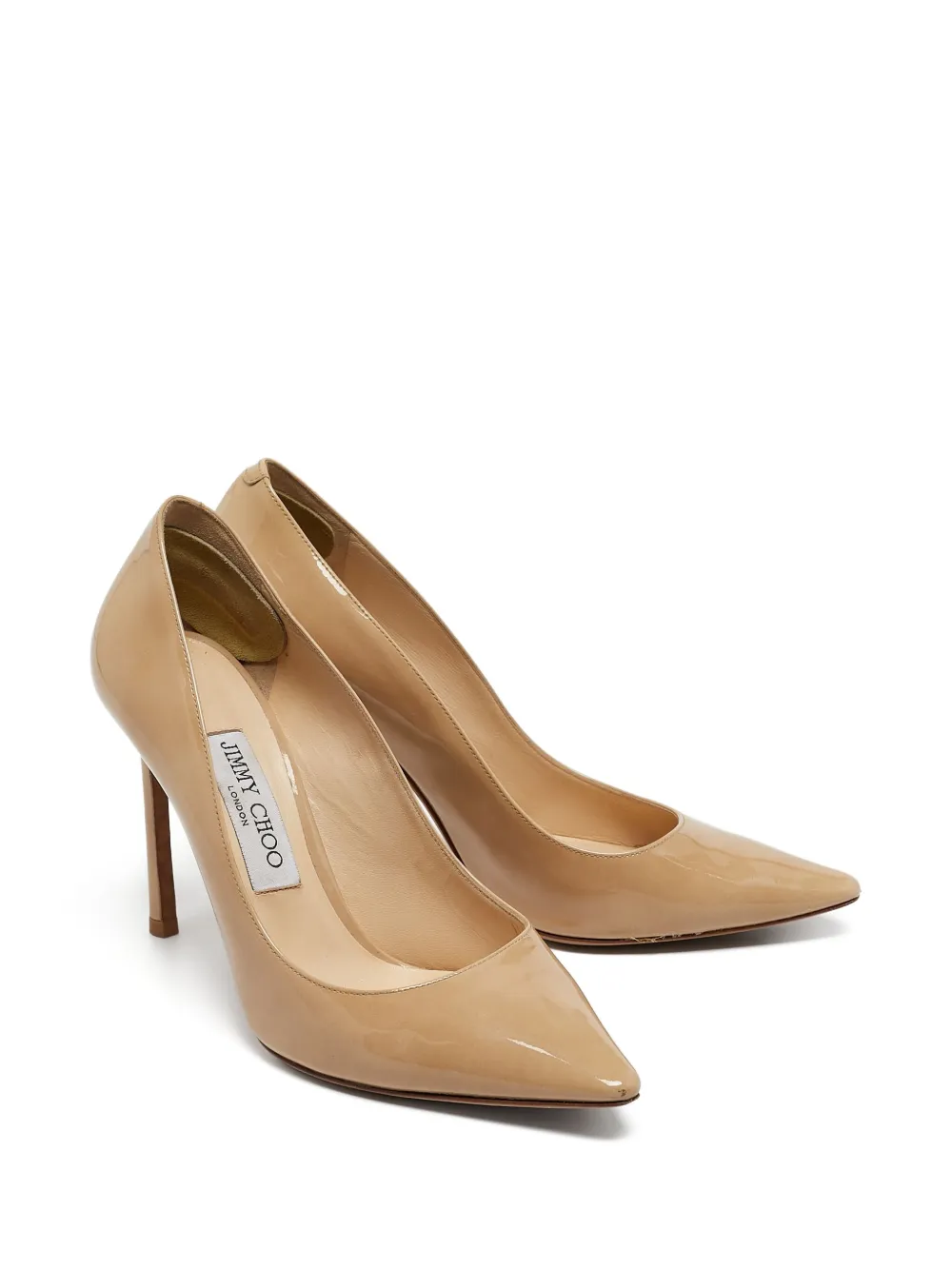 Jimmy Choo Pre-Owned 100mm leather heeled pumps | Image 2