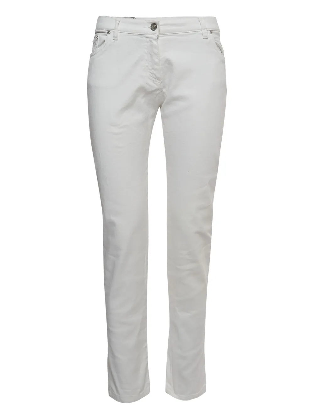 logo-patch jeans