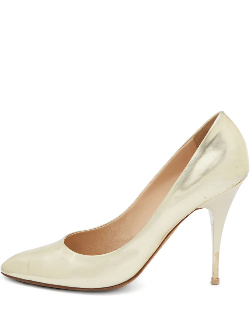 Giuseppe Zanotti Vintage Pumps metallizzate 110mm - Oro