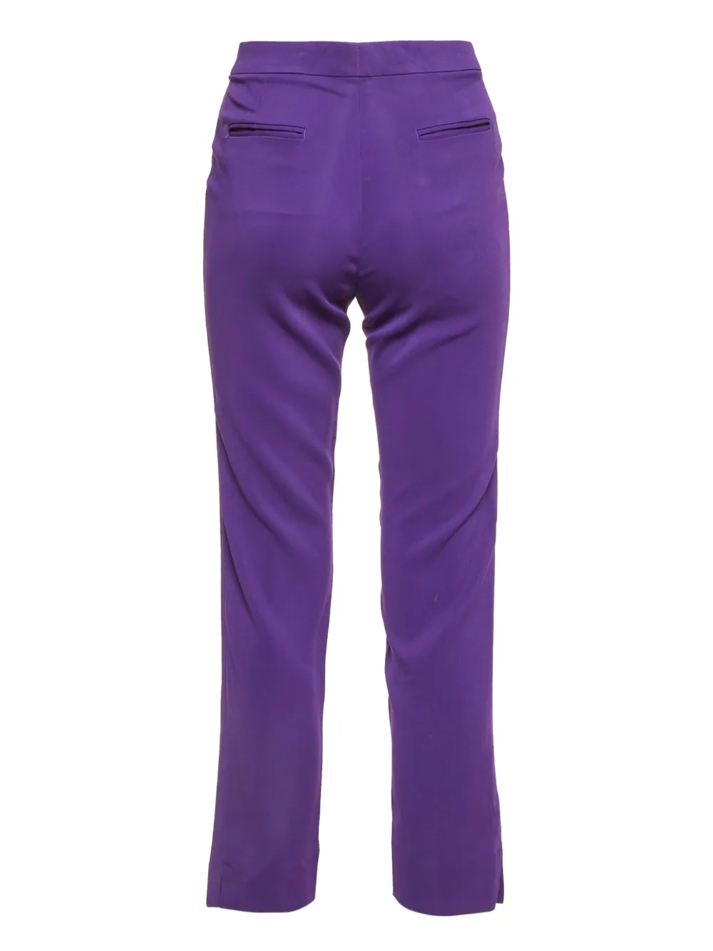 Etro Pre-Owned Satijnen broek - Paars