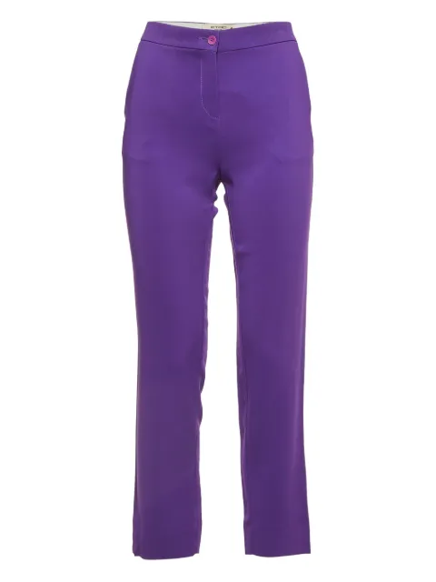 Etro Pre-Owned satin trousers