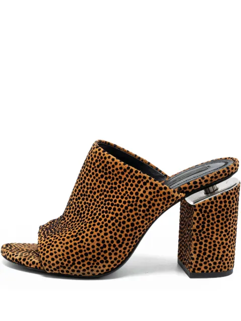 Pre-Owned Alexander Wang sandalias de piel con tacón de 100mm