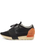Balenciaga Pre-Owned Race Runner mesh-panelled sneakers - Black