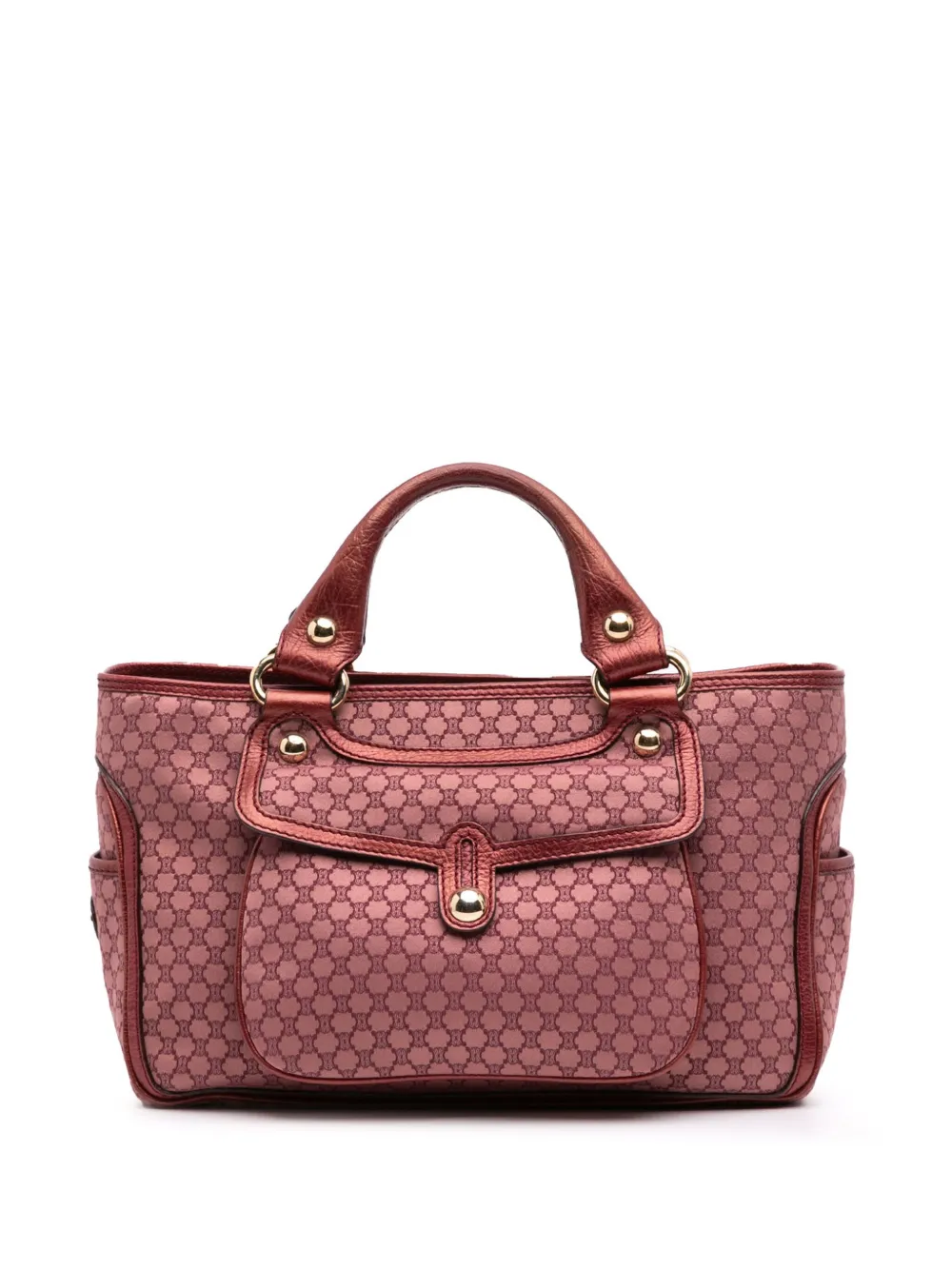 Céline Pre-Owned 2016 Macadam Canvas Boogie handbag | rojo | Image 1