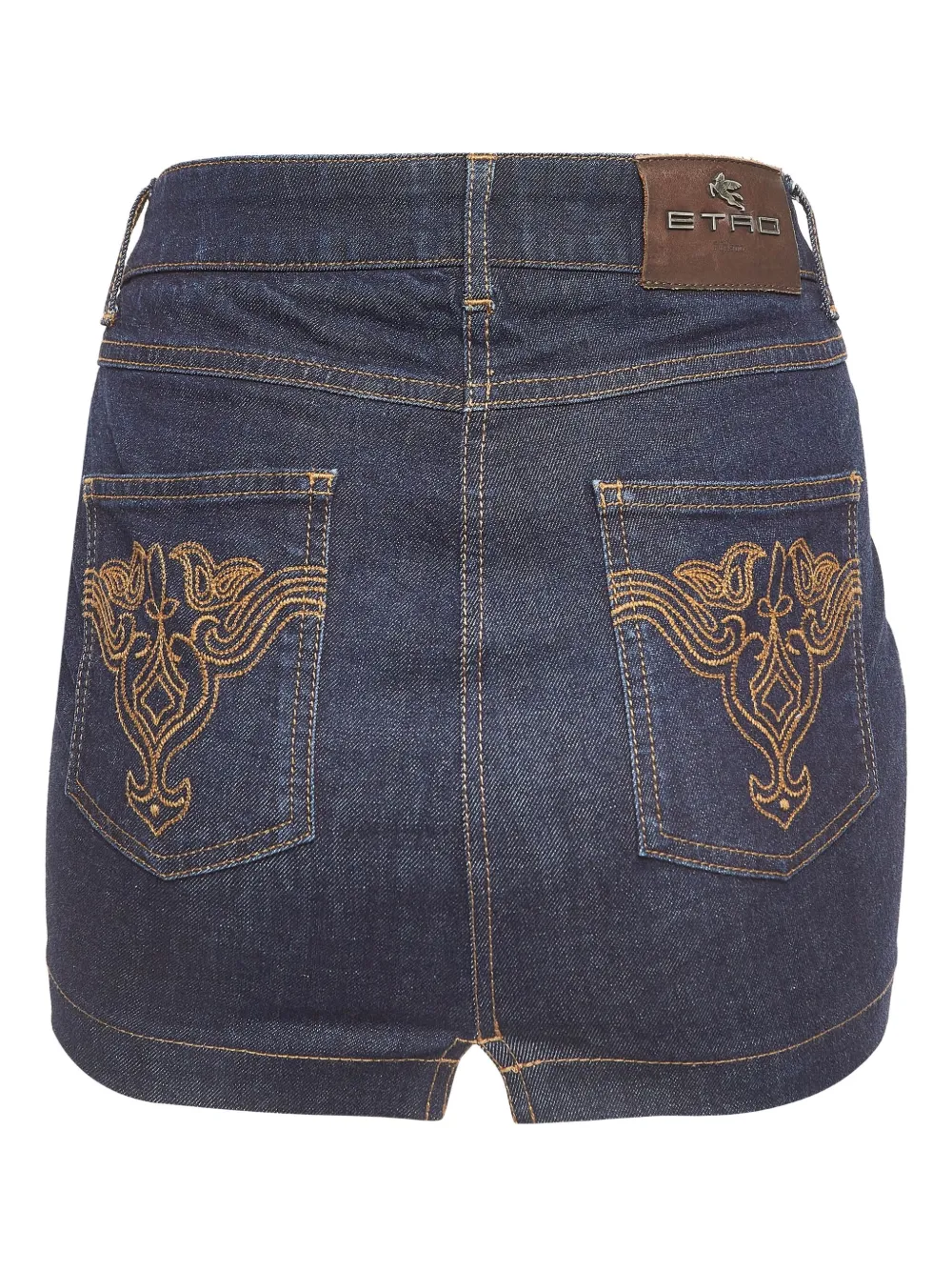 Etro Pre-Owned Minirock im Jeans-Look | Image 2
