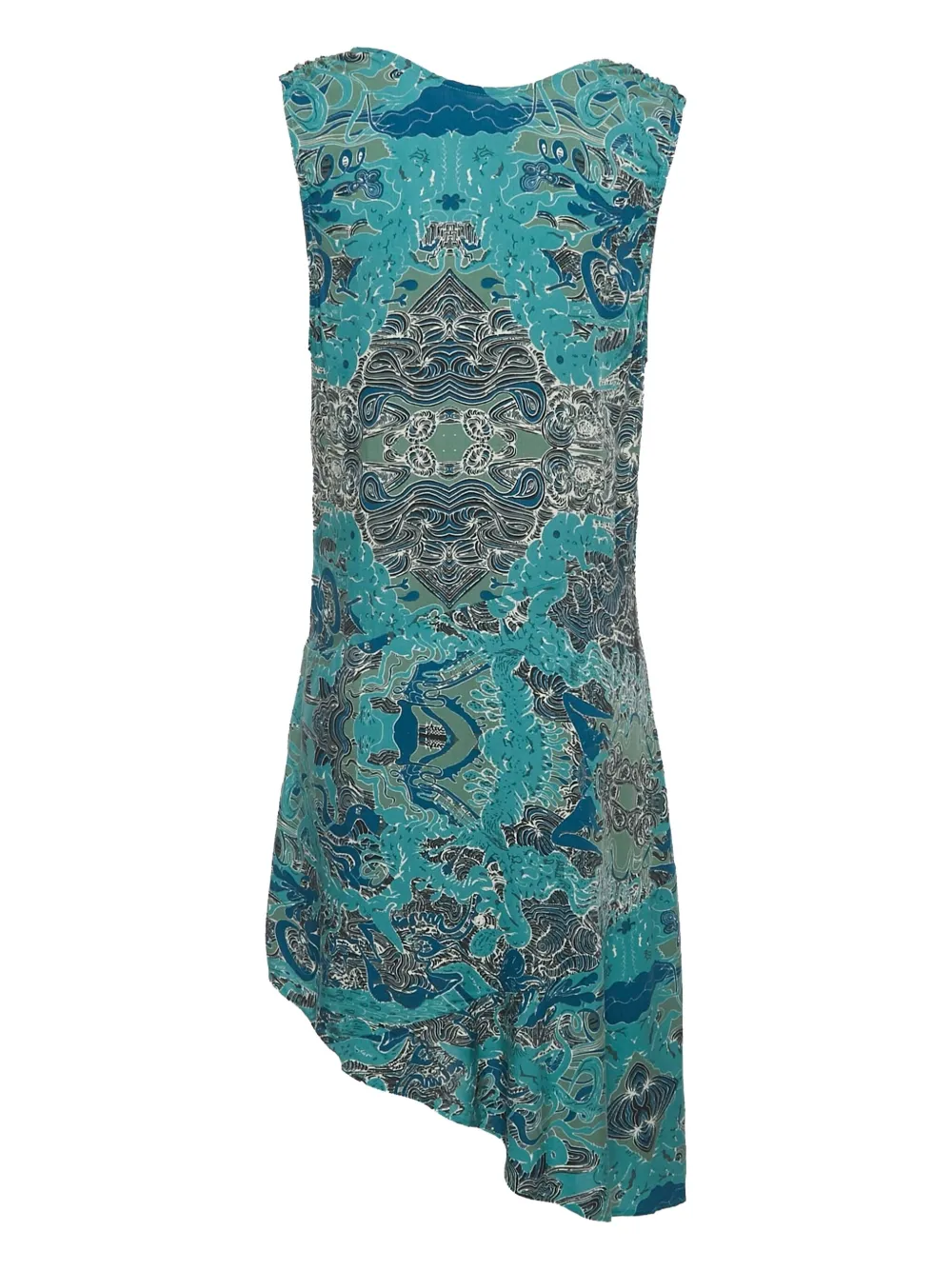 Zadig&Voltaire pre-owned Root Robe asymmetric-hem printed dress | Image 2