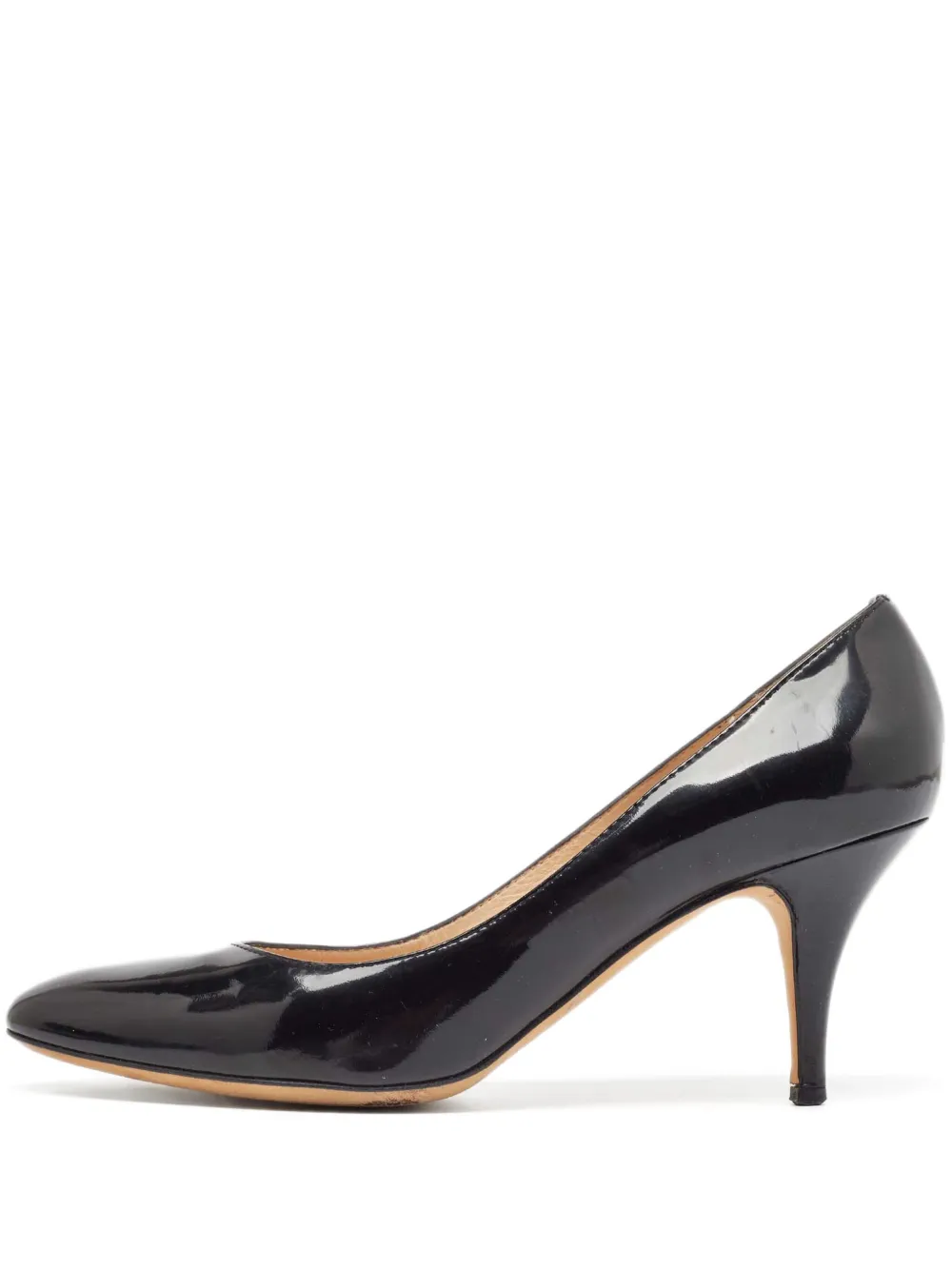 100mm Jackye patent-leather pumps