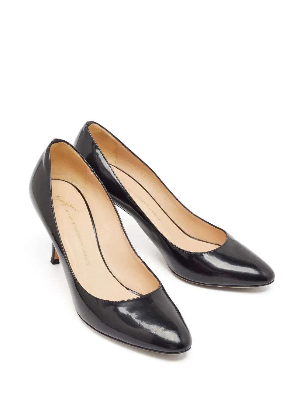 Giuseppe Zanotti Vintage 100 mm Jackye lakleren pumps - Zwart
