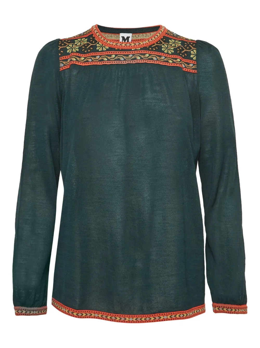 Missoni Pre-Owned panelled top | Green | Image 1