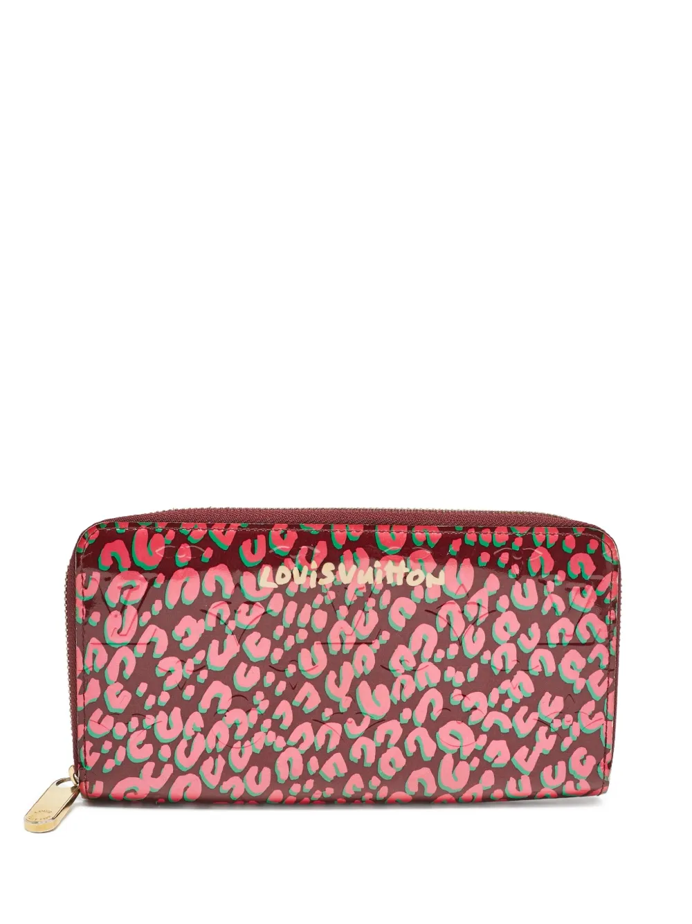 Louis Vuitton Pre-Owned cartera Zippy en colaboración con Stephen Sprouse | rojo | Image 1