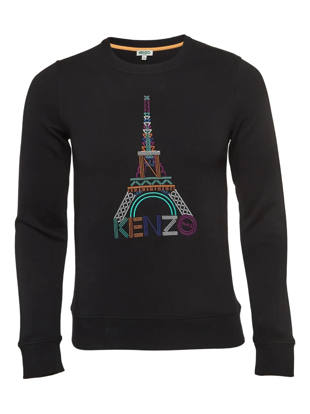Kenzo Pre-Owned cotton sweatshirt | Black | Image 1