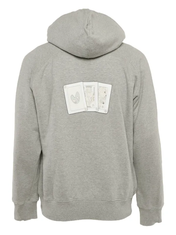 Christian Dior Pre-Owned logo-embroidered Hoodie | Grey | FARFETCH CA