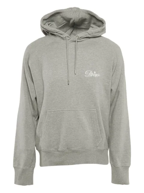 Christian Dior Pre-Owned logo-embroidered hoodie