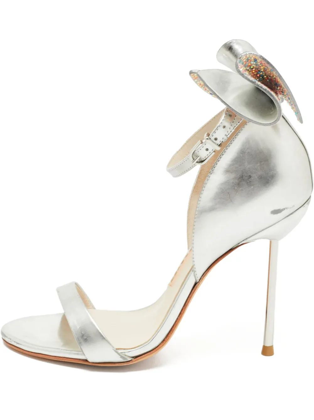 Sophia Webster 2024 100mm Maya sandals | Grey | Image 1