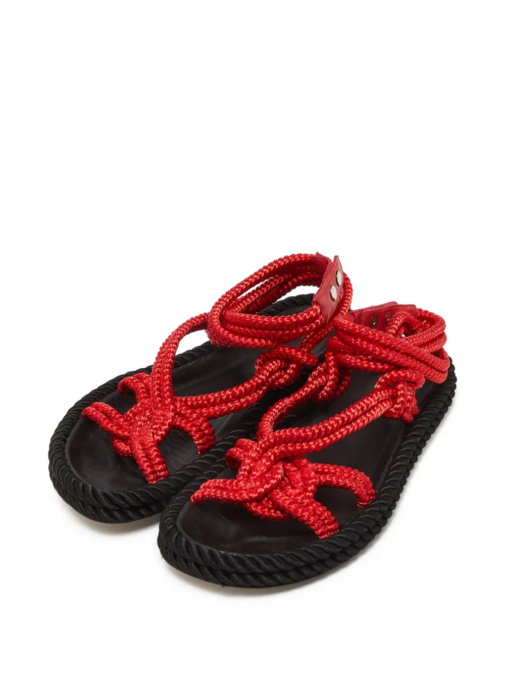 Isabel Marant Vintage Pre-Owned rope-tie flat sandals | Image 2