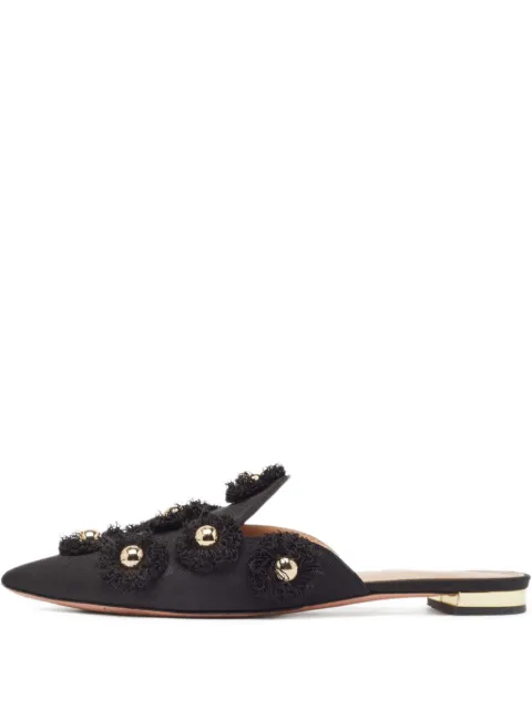 Aquazzura 선플라워 뮬