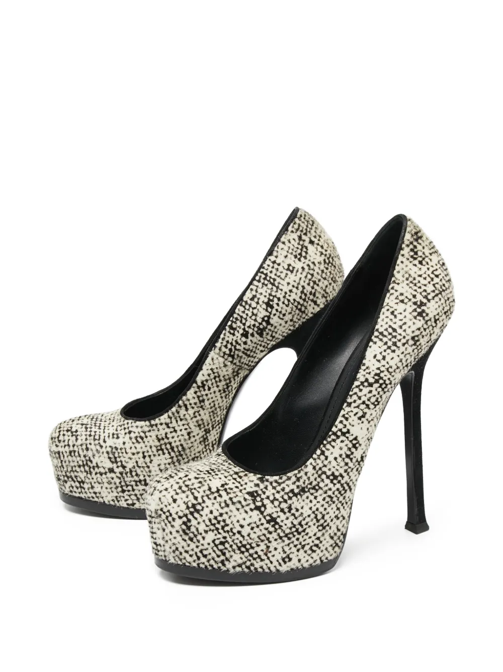 Saint Laurent Pre-Owned 150 mm Tribtoo pumps met hak - Beige