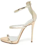 Giuseppe Zanotti Vintage pre-owned 130mm Harmony sandals - Gold