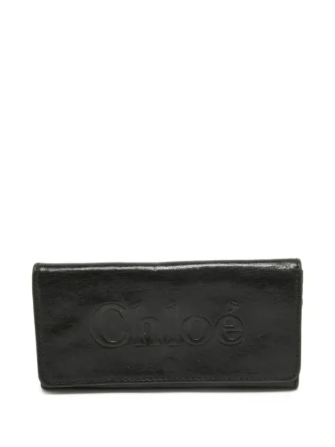 Chloé Pre-Owned cartera con compartimentos y cierre