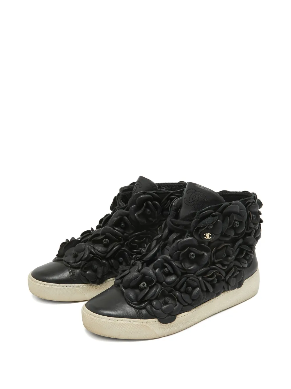 CHANEL フラワーレザー　フラットシューズ 30344481_59873355_1000.jpg